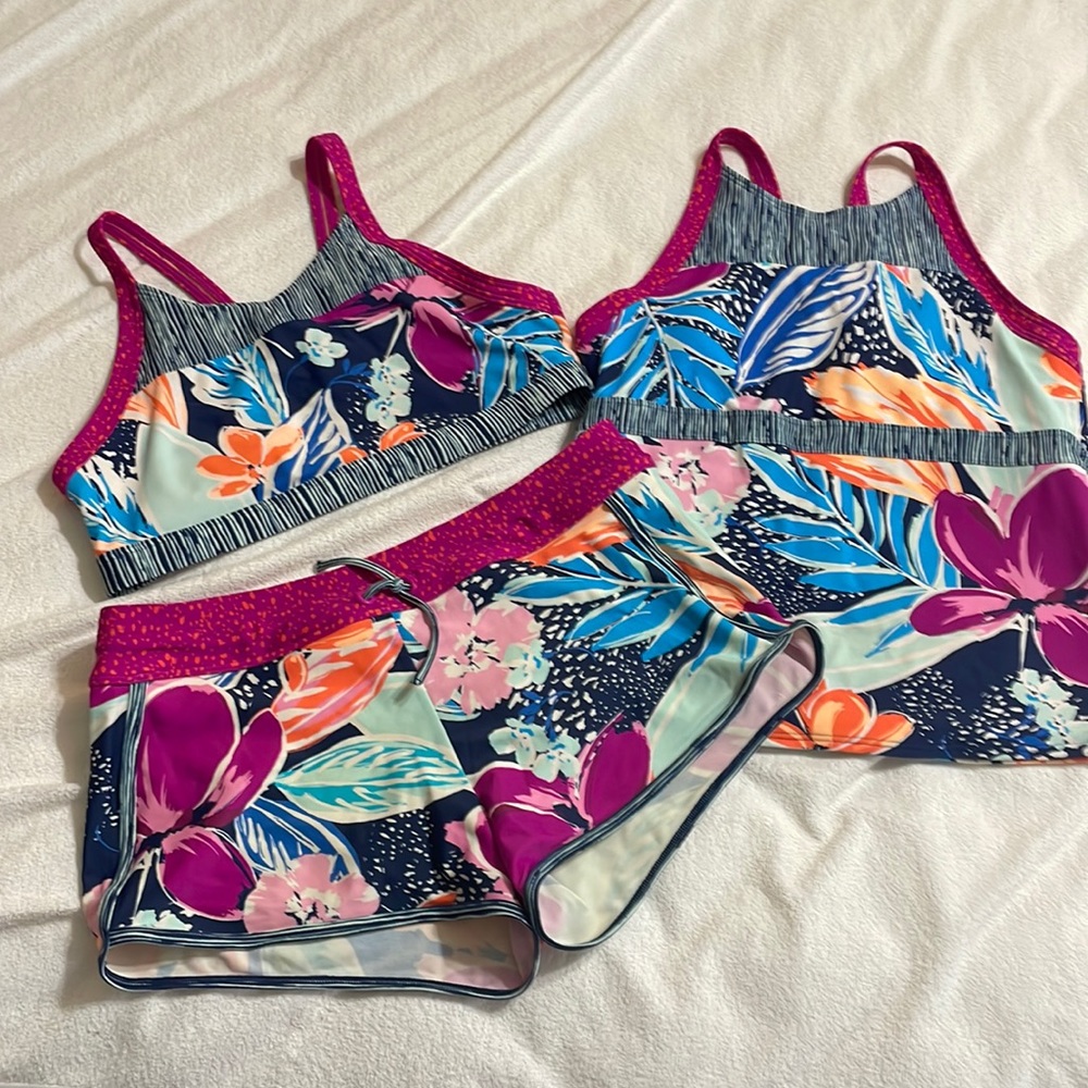 Athleta girl XXL swim set